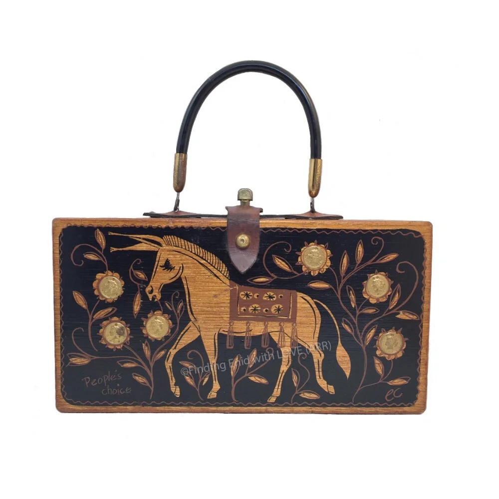 Finding Enid with LOVE - People's Choice Box Bag (Democrat Donkey